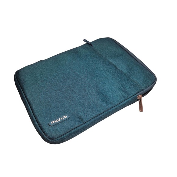 Mosiso Macbook Padded Zipper Sleeve With Outside Zipper Pocket and Handle - Picture 1 of 5